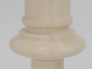 Wooden Chess Set 3D Model
