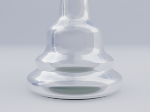 Bishop Frosted Glass Chess Pieces 3D 模型