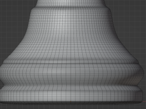 Queen Frosted Glass Chess Pieces 3D 模型