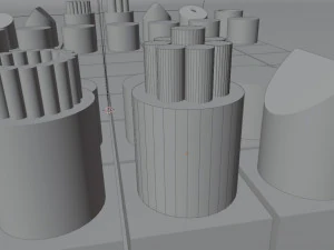 Chess Set Style 1 Low-poly 3D Model