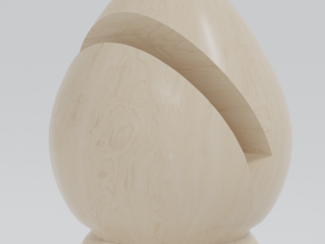 Vertical Chess-set in a Cupboard Model 3D