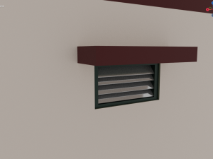 Modern Home Exterior Low-poly Modèle 3D
