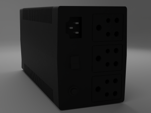 UPS - Uninterrupted Power Supply 3D Model