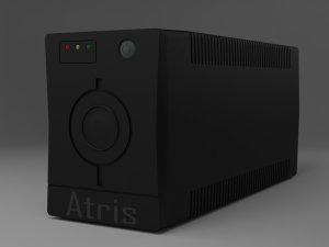 UPS - Uninterrupted Power Supply 3D Model