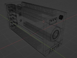 UPS - Uninterrupted Power Supply 3D Model