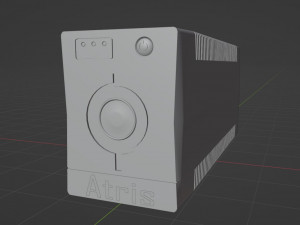 UPS - Uninterrupted Power Supply 3D Model