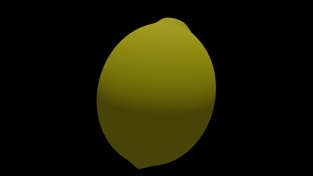Lemon 3D 模型 .c4d .max .obj .3ds .fbx .stl .blend 