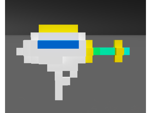 Space Blaster 3D 모델