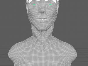 Woman head 3Dモデル