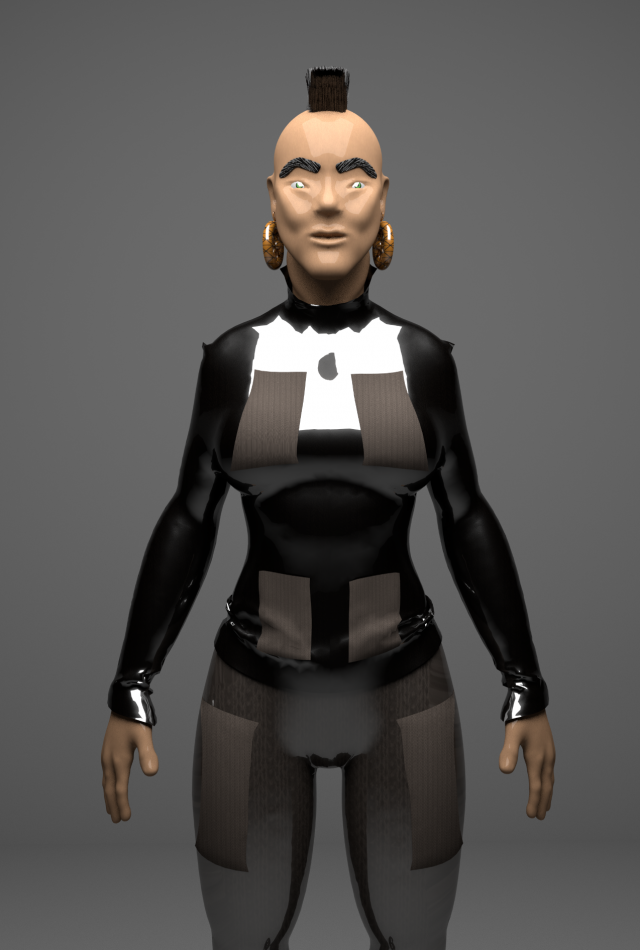 Millena 3D 모델 .c4d .max .obj .3ds .fbx .stl .blend 