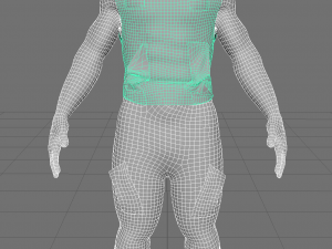 Hero 3D Model