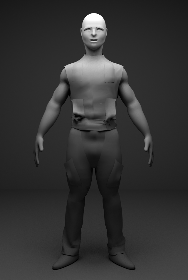 Boss Model 3D .c4d .max .obj .3ds .fbx .stl .blend 