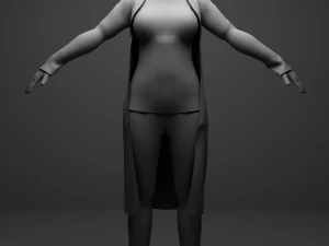 niña Modelo 3D