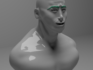 Man head 3D Model