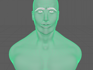 Man head Modelo 3D