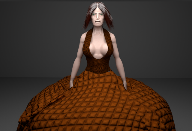 Veronika 3D Model .c4d .max .obj .3ds .fbx .stl .blend 