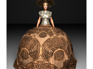 Valeria 3Dモデル