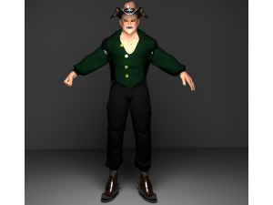 Cowboy 3D 模型