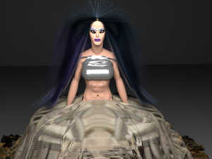 Katrin character Modello 3D
