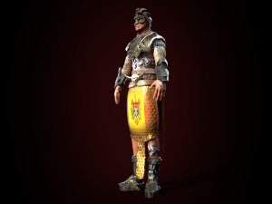 King Artur Modello 3D