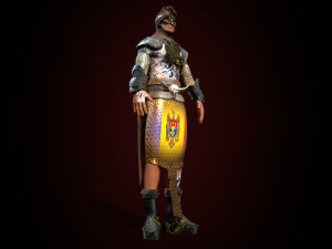 King Artur Modello 3D