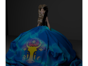 Valencia character 3D 모델