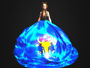 Valencia character 3D 모델
