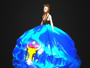 Valencia character 3D 모델