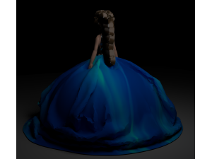 Valencia character 3D 모델
