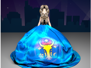 Valencia character 3D 모델