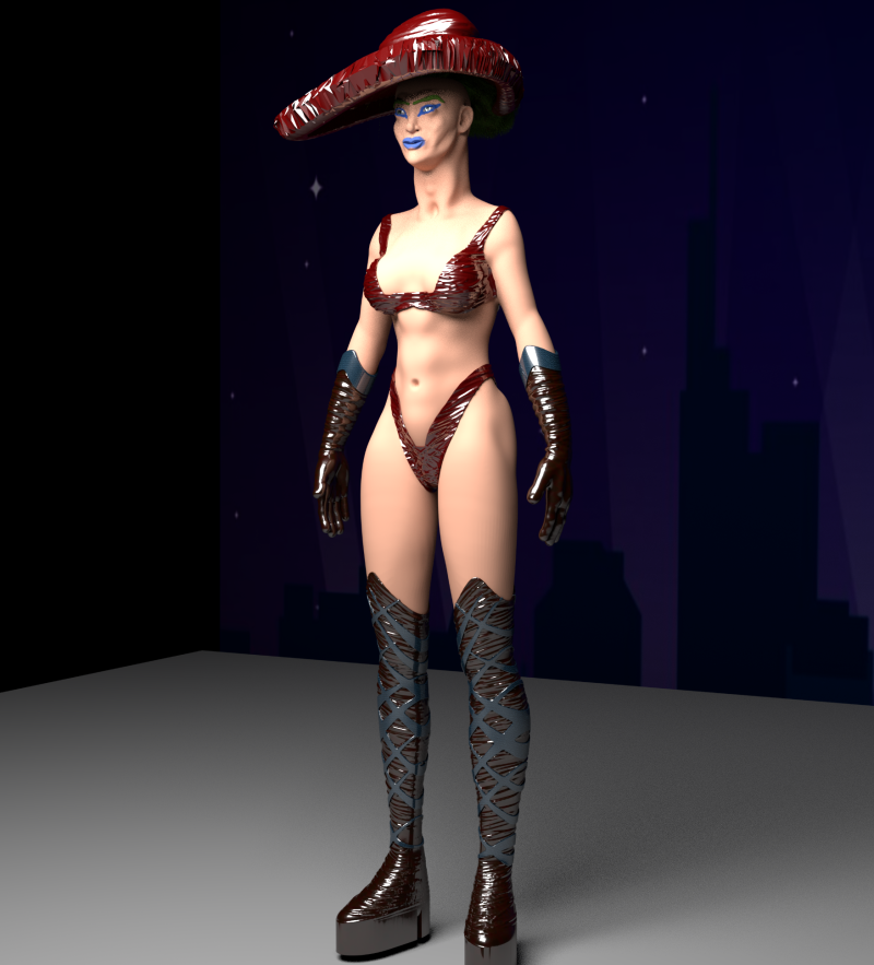 Princess Zoya Modelo 3D .c4d .max .obj .3ds .fbx .stl .blend 