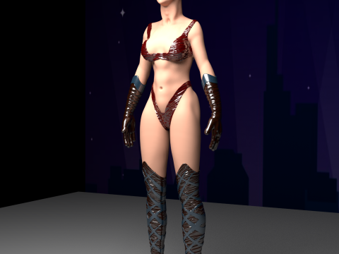 Princess Zoya 3Dモデル