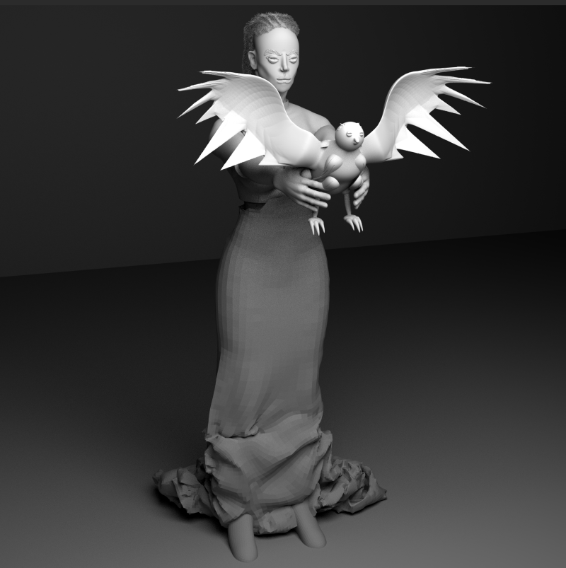 Sveta character Modelo 3D .c4d .max .obj .3ds .fbx .stl .blend 