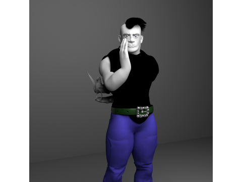Frate 3D Model
