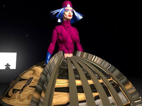 Ludmilla 3Dモデル