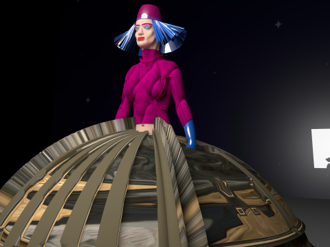 Ludmilla 3Dモデル