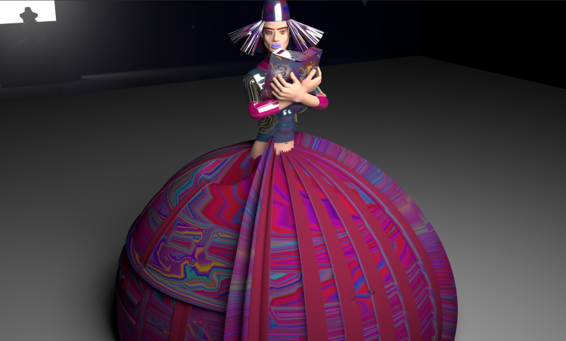 Ludmilla 3Dモデル .c4d .max .obj .3ds .fbx .stl .blend