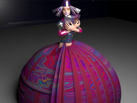 Ludmilla Modelo 3D