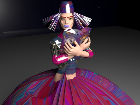 Ludmilla 3Dモデル