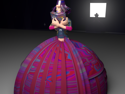 Ludmilla 3Dモデル