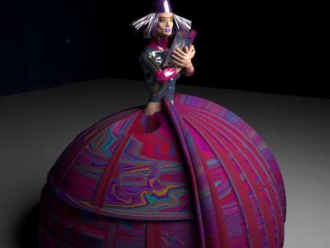 Ludmilla 3Dモデル
