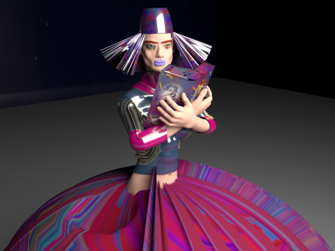Ludmilla 3Dモデル