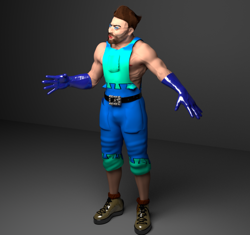Evgenii 3D Модель .c4d .max .obj .3ds .fbx .stl .blend 