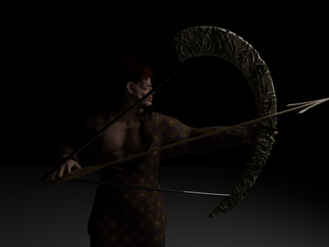 Archer Leon 3D मॉडल