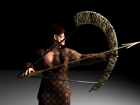 Archer Leon 3D मॉडल