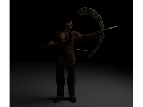 Archer Leon 3D मॉडल