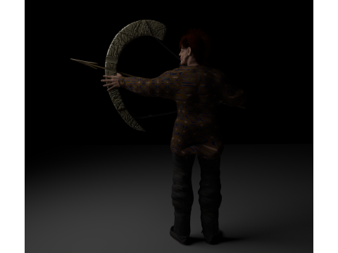 Archer Leon 3D मॉडल