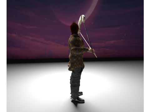 Archer Leon 3D मॉडल