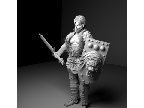 King Artur 3D Model