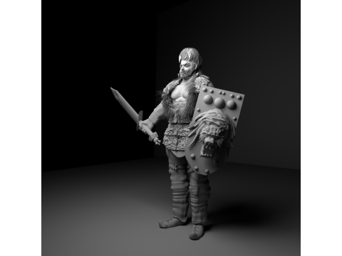 King Artur 3D Model